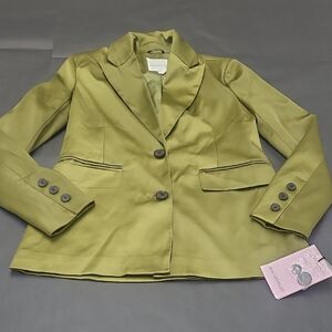 Avec Les Filles Green Women's Blazer Size XS NWT